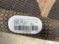 5FTx7FT OUTDOOR AREA RUG - BROWN