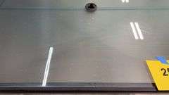 AS IS - ROOM ESSENTIALS PATIO DINING TABLE - BLACK