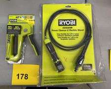 RYOBI STAPLER & POWER CLEANER WAND