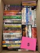 APPROX 50 ASSORTED DVDS
