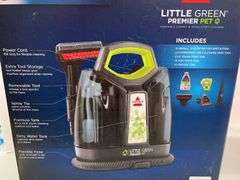 BISSELL LITTLE GREEN PREMIER PET CARPET CLEANER IN BOX