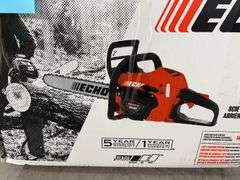 ECHO 34.4CC GAS REAR HANDLE CHAINSAW IN BOX