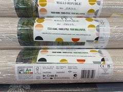 (7) ROLLS OF WALLPAPER