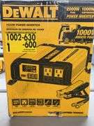 AS IS - DEWALT POWER INVERTER & JUMP STARTER IN BOX