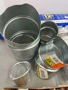 MISC LOT OF DUCT/ PIPE ITEMS - SEE PHOTOS