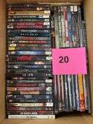 APPROX 50 ASSORTED DVDS