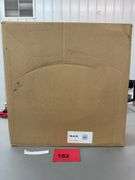 144SQ IN NFA GALVANIZED STEEL STATIC DOME ROOF VENT IN BOX - BLACK