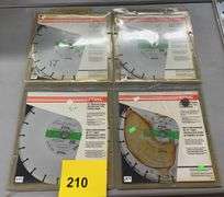 (4) STIHL 12" CIRCULAR SAW BLADES