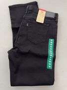 WOMENS LEVIS 314 SHAPING JEANS SIZE 18 - BLACK