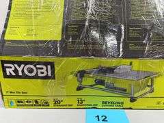 AS IS - RYOBI 7" WET TILE SAW IN BOX