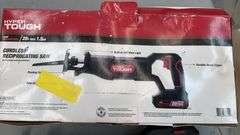 HYPER TOUGH CORDLESS RECIPROCATING SAW W/ BOX