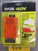 RYOBI 2 IN 1 BATTERY CHARGER/ POWER SOURCE