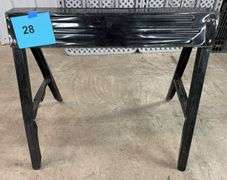 AS IS - METAL SAWHORSE