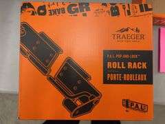 (3) TRAEGER ROLL RACKS IN BOXES