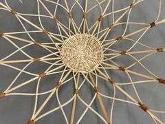 WICKER DISPLAY BASKET