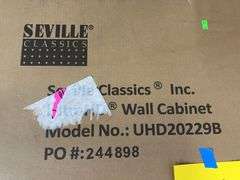 SEVILLE CLASSICS WALL CABINET IN BOX