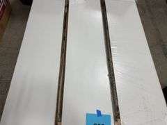 (6) 12"x 40" SHELVES - WHITE