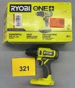 RYOBI 18V 1/2" DRILL/ DRIVER W/ BOX (TOOL ONLY)