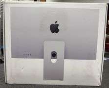 APPLE STUDIO DISPLAY (TILT & HEIGHT ADJUSTABLE) STANDARD GLASS IN BOX - SILVER (MODEL MK0Q3LLA)