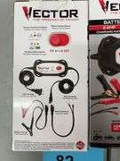 (2) VECTOR BATTERY CHARGERS IN BOXES