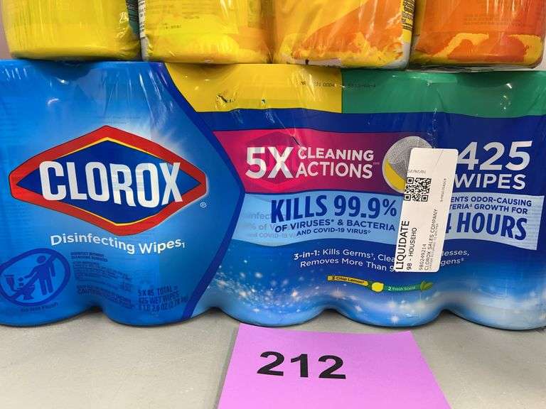 (2) PACKS OF DISINFECTING WIPES