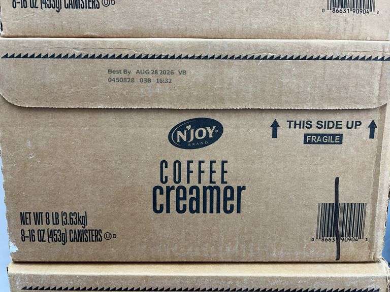 3PC NJOY LOT - CREAMER & SUGAR
