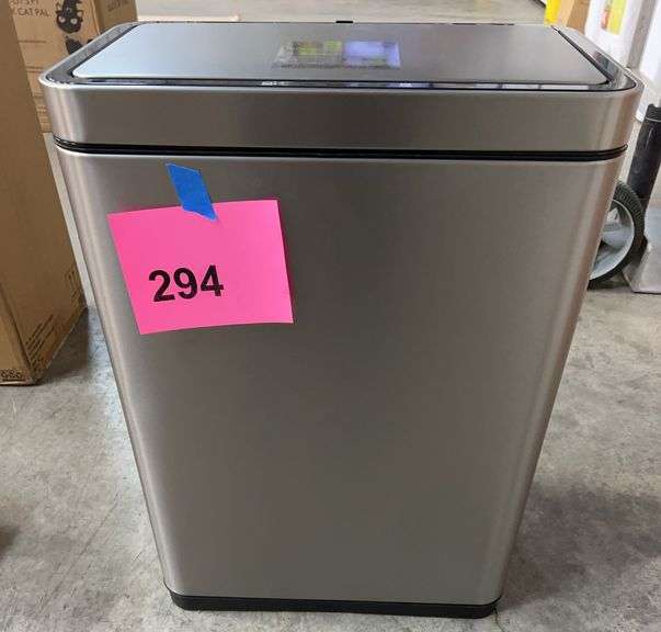 EKO STAINLESS AUTOMATIC TRASHCAN