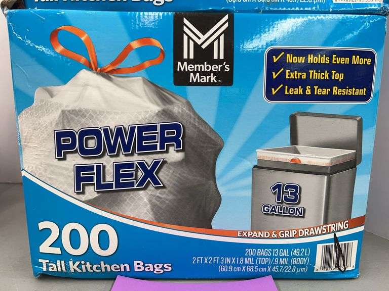 (2) BOXES OF TRASH BAGS