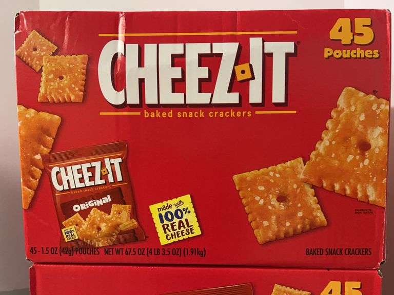 (2) BOXES OF CHEEZ ITS