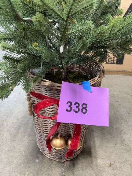 48" PRE LIT HOLIDAY TOPIARY