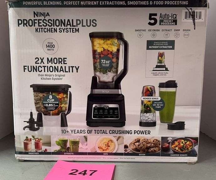NINJA PROFESSIONAL PLUS KITCHEN SYSTEM IN BOX