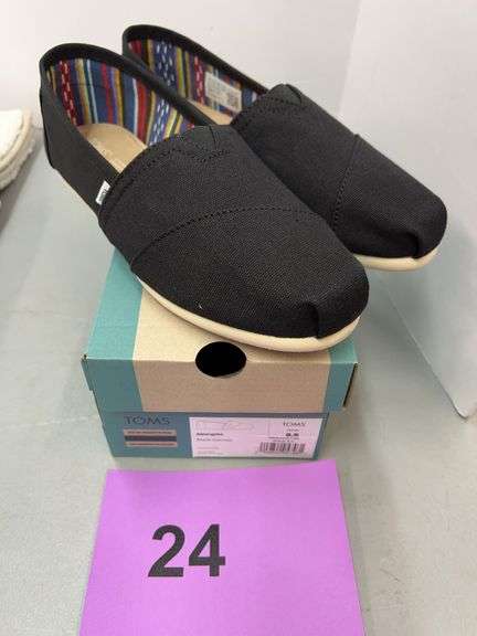 WOMENS TOMS ALPARGATA SHOES - SIZE 8.5
