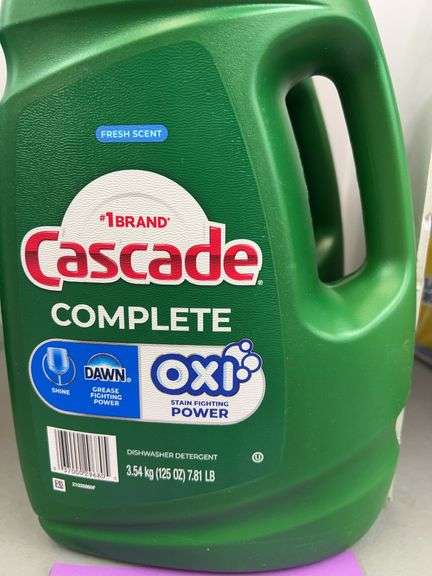(3) JUGS OF CASCADE DISH DETERGENT
