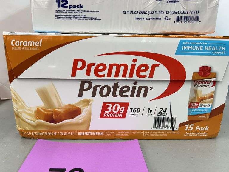 (2) PACKS OF PROTEIN SHAKES - NURRI & PREMIER