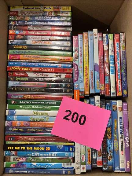 APPROX 50 ASSORTED DVDS