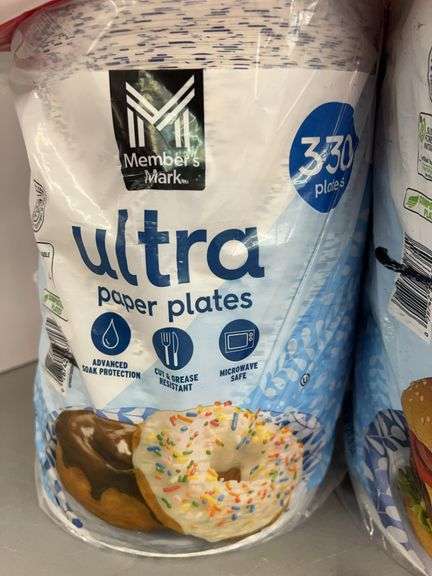 3PC SERVEWARE LOT - PLATES & NAPKINS