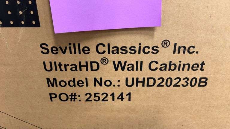 SEVILLE CLASSICS WALL CABINET IN BOX