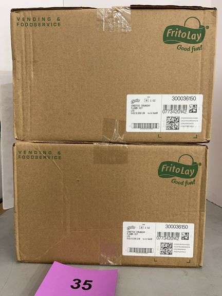 (2) BOXES OF FLAMIN HOT CHEETOS