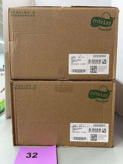 (2) BOXES OF FLAMIN HOT CHEETOS