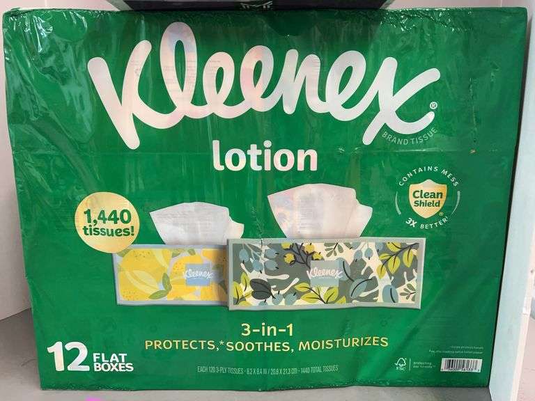 (2) PACKS OF FACIAL TISSUES