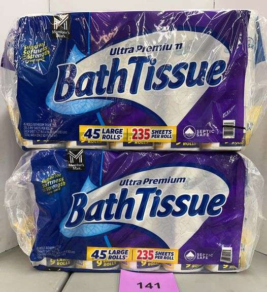 (2) PACKS OF TOILET PAPER