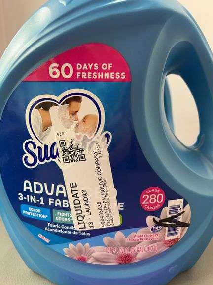 (2) JUGS OF SUAVITEL FABRIC SOFTENER