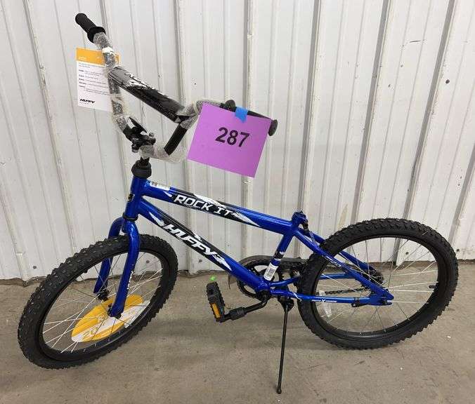 AS IS - KIDS HUFFY BICYCLE - BLUE