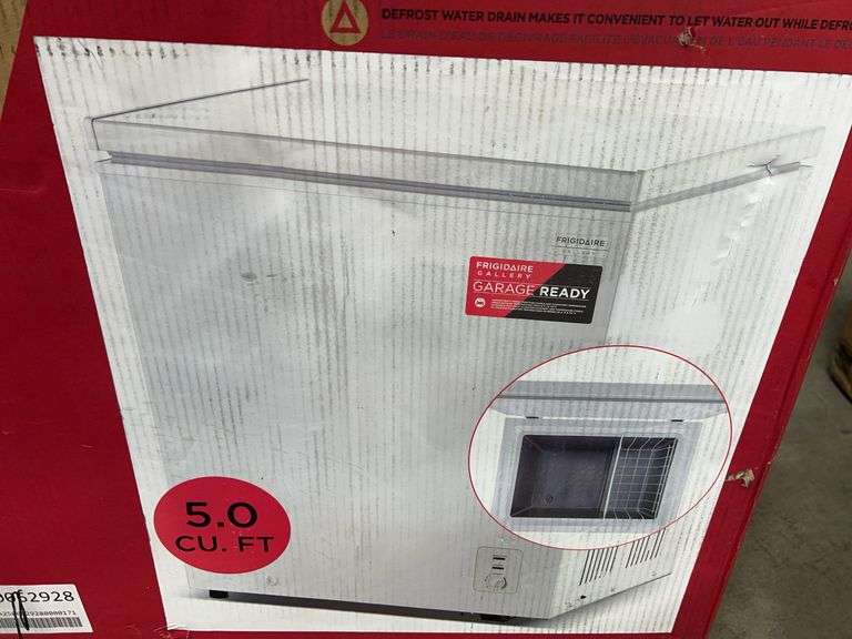 FRIGIDAIRE 5.0CU FT CHEST FREEZER IN BOX