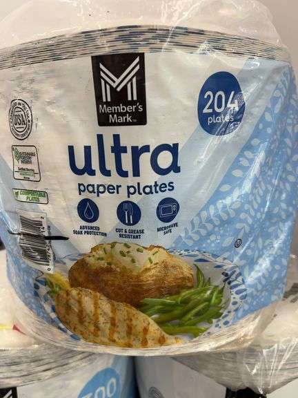 (3) PACKS OF PAPER PLATES