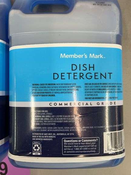 (4) JUGS OF DISH DETERGENT