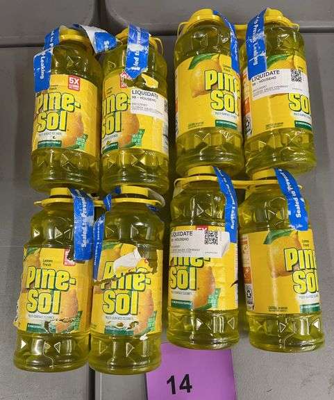 (8) BOTTLES OF PINE SOL