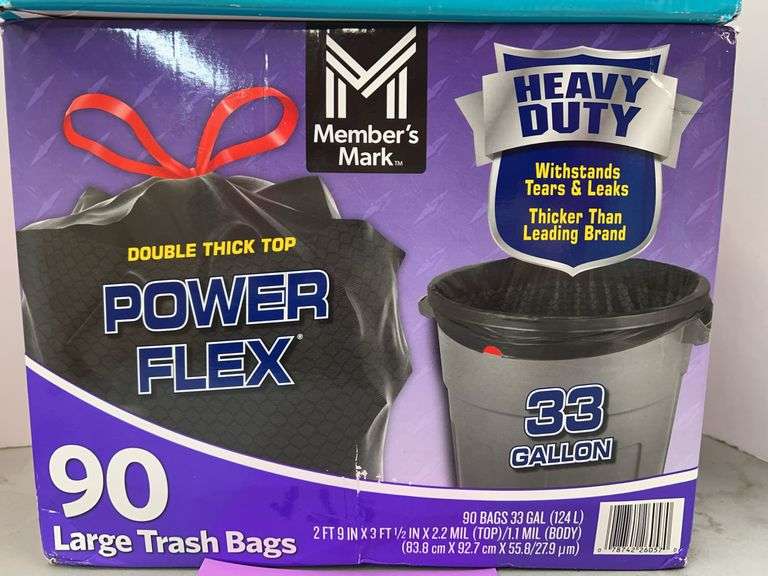 (2) BOXES OF TRASH BAGS