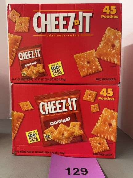 (2) BOXES OF CHEEZ ITS