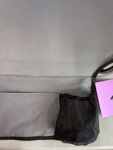 PORTABLE STADIUM SEAT - GREY